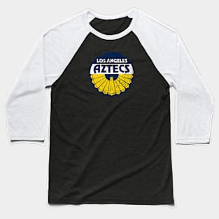 Los Angeles Atzecs Soccer Team - 1980's Baseball T-Shirt